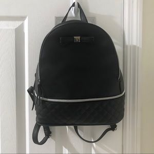 Nine West - Faux Leather Quilted Backpack